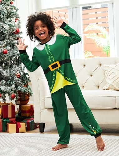 WARNER BROS Frosty the Snowman Christmas Family Matching Pajamas Snowflake and Snowman Print Mommy and Me Xmas Pjs for Couple - Image 2