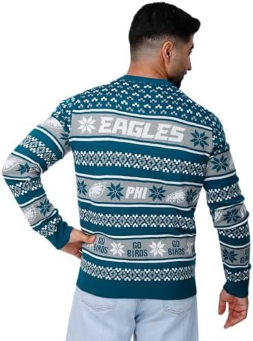 FOCO NFL Team Big Logo Ugly Sweater - Image 2