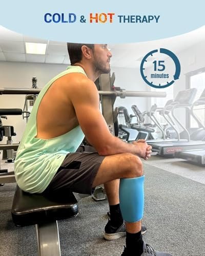 Comfytemp Elbow & Knee Ice Pack Wrap for Injuries, Compression Sleeve for Knees Replacement Surgery, Reusable Gel Hot Cold Pack Recovery for Knee, Elbow, Ankle, Arm, Calf, Leg, Wrist, FSA HSA Eligible - Image 2