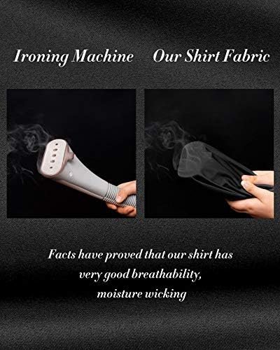J.VER Men's Casual Long Sleeve Stretch Dress Shirt Wrinkle-Free Regular Fit Button Down Shirts - Image 3