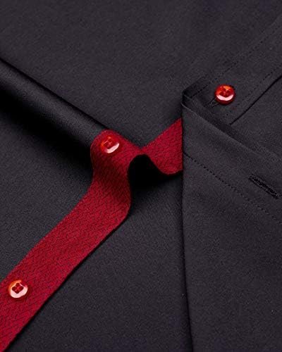 J.VER Men's Casual Long Sleeve Stretch Dress Shirt Wrinkle-Free Regular Fit Button Down Shirts - Image 7