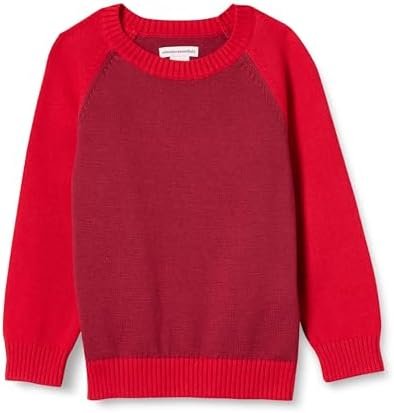 Amazon Essentials Boys and Toddlers' Pullover Crewneck Sweater