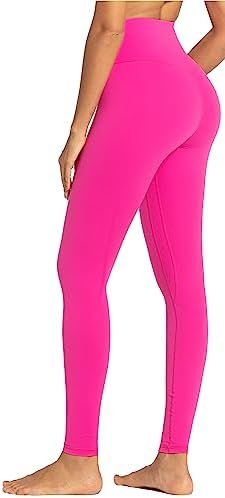 Sunzel Womens Workout Leggings with High Waist Tummy Control