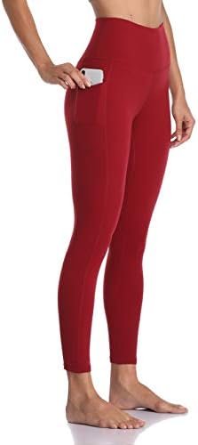Colorfulkoala Women's High Waisted Yoga Pants 7/8 Length Leggings with Pockets - Image 2