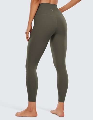 CRZ YOGA Womens Butterluxe High Waisted Yoga Leggings 25" - Double Seamed Buttery Soft Comfy Athletic Gym Workout Pants - Image 2