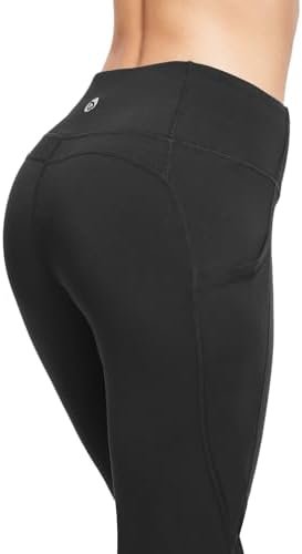 BALEAF Women's Fleece Lined Leggings Thermal Warm Winter Tights High Waisted Yoga Pants Cold Weather with Pockets - Image 6