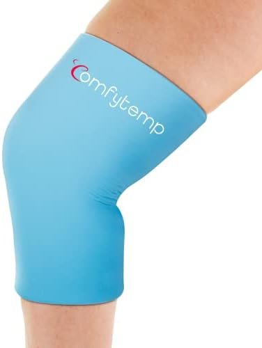 Comfytemp Elbow & Knee Ice Pack Wrap for Injuries, Compression Sleeve for Knees Replacement Surgery, Reusable Gel Hot Cold Pack Recovery for Knee, Elbow, Ankle, Arm, Calf, Leg, Wrist, FSA HSA Eligible