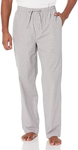 Amazon Essentials Men's Straight-Fit Woven Pajama Pant