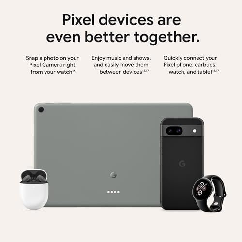 Google Pixel 8a - Unlocked Android Phone with Google AI, Advanced Pixel Camera and 24-Hour Battery - Obsidian - 128 GB - Image 10