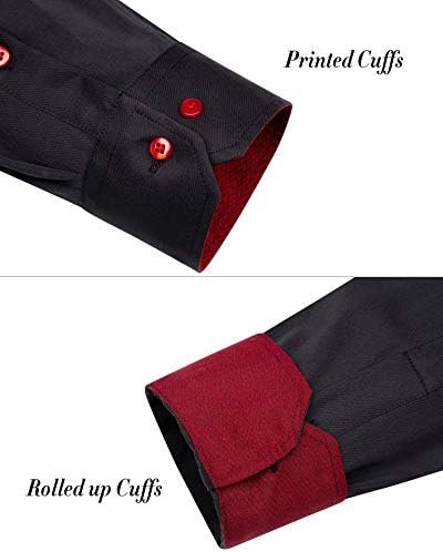 J.VER Men's Casual Long Sleeve Stretch Dress Shirt Wrinkle-Free Regular Fit Button Down Shirts - Image 6