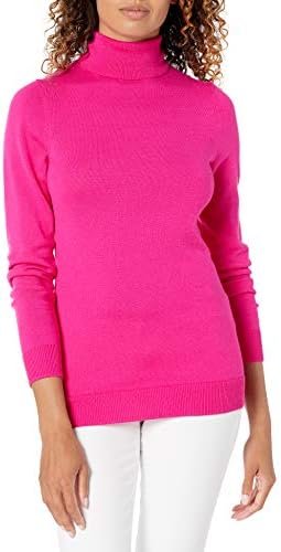 Amazon Essentials Women's Classic-Fit Lightweight Long-Sleeve Turtleneck Sweater (Available in Plus Size)