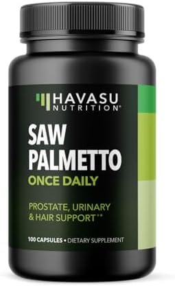 Saw Palmetto for Men Prostate Health Supplement to Promote Urinary Tract Function - 500mg Per Serving - 100 Count - DHT Blocker Hair Vitamin - Vegan, Non-GMO Capsules, Over 3 Month Supply - Image 2