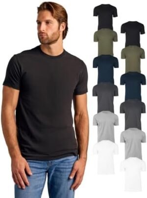 True Classic Mens T-Shirts - Short Sleeve Crew Neck Plain Novelty T Shirt for Men, Valentines Day Gifts for Him
