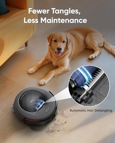eufy Robot Vacuum Omni C20, Robot Vacuum and Mop Combo, Self Emptying, Auto Mop Washing and Auto Drying for hands-free cleaning, 3.35-Inch Ultra-Slim Body, 7000 Pa Powerful Suction, All-in-One Station - Image 6
