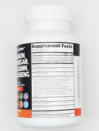 Clean Nutraceuticals Ceylon Cinnamon Turmeric Apple Cider Vinegar Ginseng Berberine Plus Bitter Melon Gymnema Milk Thistle Fenugreek - Image 7