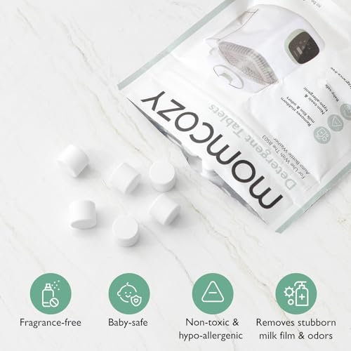 Momcozy Official Washing Block for Momcozy KleanPal Pro Baby Bottle Washer, 120 Detergent Tablets - Image 5