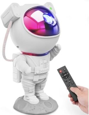 Mooyran Colorful Astronaut Galaxy Projector - Special Limited Edition Star Lights for Bedroom Astronaut Space Projector, Starry Ceiling Lamp with Timer & Remote, Adults Room Decor