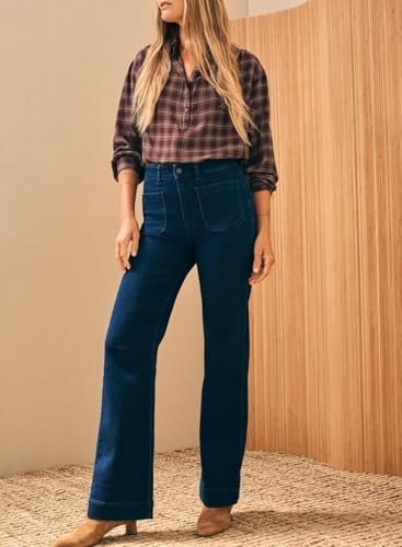 Astylish Women's Wide Leg Jeans High Waisted Stretchy Straight Leg Jeans Loose Trendy Denim Pants with Pocket - Image 3