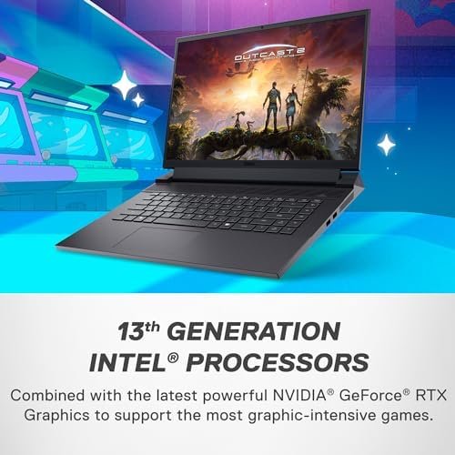 Dell G16 7630 Gaming Laptop - 16-inch QHD+ 240Hz 3ms Display, Intel Core i9-13900HX, 16GB DDR5 RAM, 1TB SSD, NVIDIA GeForce RTX 4070 8GB GDDR6, Windows 11 Home, Onsite Service - Metallic Nightshade - Image 6