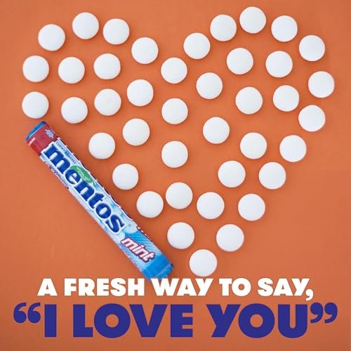 Mentos The Chewy Mint Candy - Mint Flavor 1.32oz Rolls - 15 Rolls - Image 2