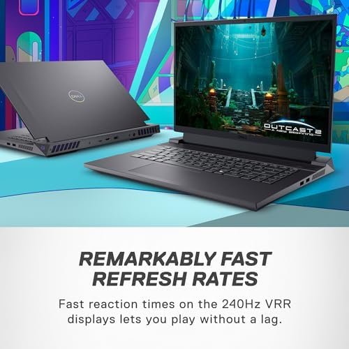 Dell G16 7630 Gaming Laptop - 16-inch QHD+ 240Hz 3ms Display, Intel Core i9-13900HX, 16GB DDR5 RAM, 1TB SSD, NVIDIA GeForce RTX 4070 8GB GDDR6, Windows 11 Home, Onsite Service - Metallic Nightshade - Image 3