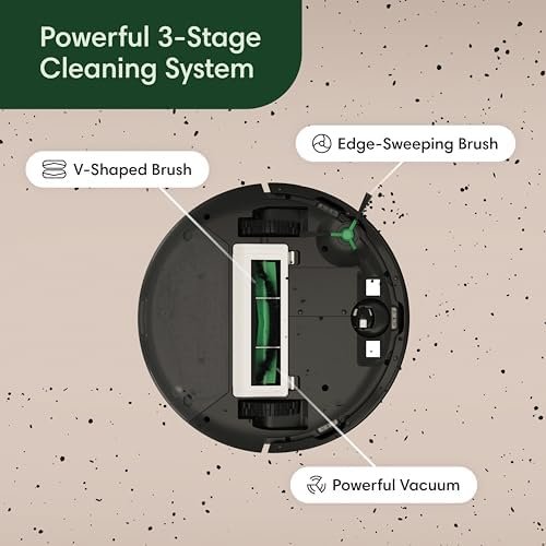 iRobot Roomba Vac Robot Vacuum (Q0120) - Easy to use, Power-Lifting Suction, Multi-Surface Cleaning, Smart Navigation Cleans in Neat Rows, Self-Charging, Alexa - Image 3