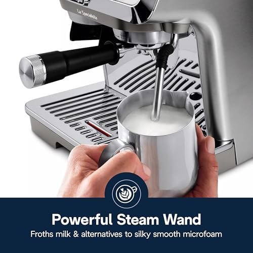 De'Longhi La Specialista Arte Evo Espresso Machine with Cold Brew, Manual Milk Frother, Barista Kit for Latte, Cappuccino, Built-in Grinder, EC9255M - Image 5