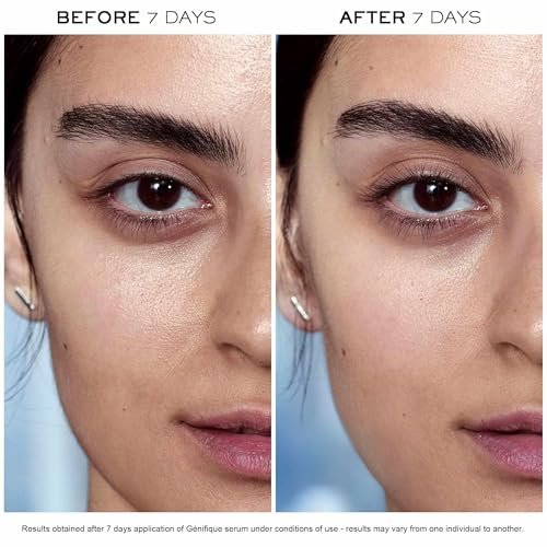 Lancôme Advanced Génifique Radiance Boosting Anti-Aging Face Serum - Visibly Hydrates & Plumps Skin - with Bifidus Prebiotic, Hyaluronic Acid & Vitamin Cg - Image 4