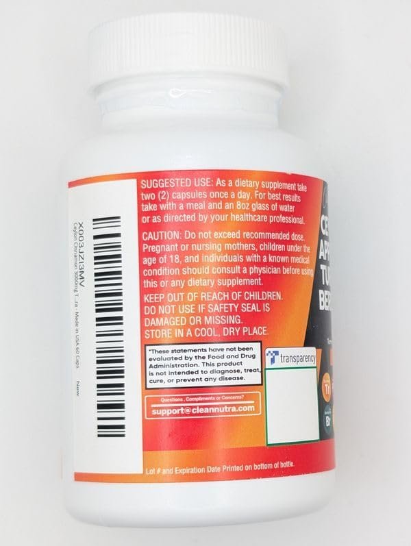 Clean Nutraceuticals Ceylon Cinnamon Turmeric Apple Cider Vinegar Ginseng Berberine Plus Bitter Melon Gymnema Milk Thistle Fenugreek - Image 8