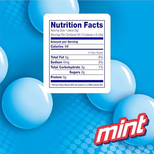 Mentos The Chewy Mint Candy - Mint Flavor 1.32oz Rolls - 15 Rolls - Image 6